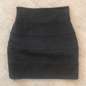 Talula pencil skirt- charcoal gray